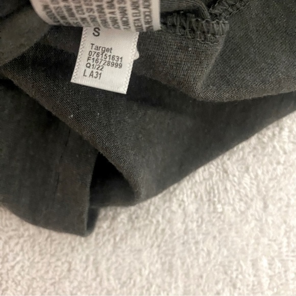 Boys' Dinosaur Graphic Short Sleeve T-Shirt - Cat & Jack Charcoal Gray Small EUC - Picture 4 of 6